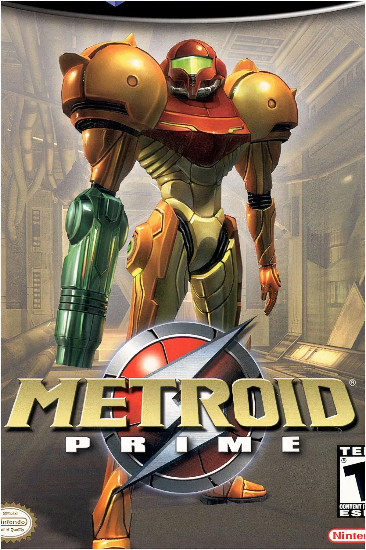 Samus Aran đơn độc khám phá những tàn tích của nền văn minh Chozo trên hành tinh Tallon IV trong Metroid Prime.