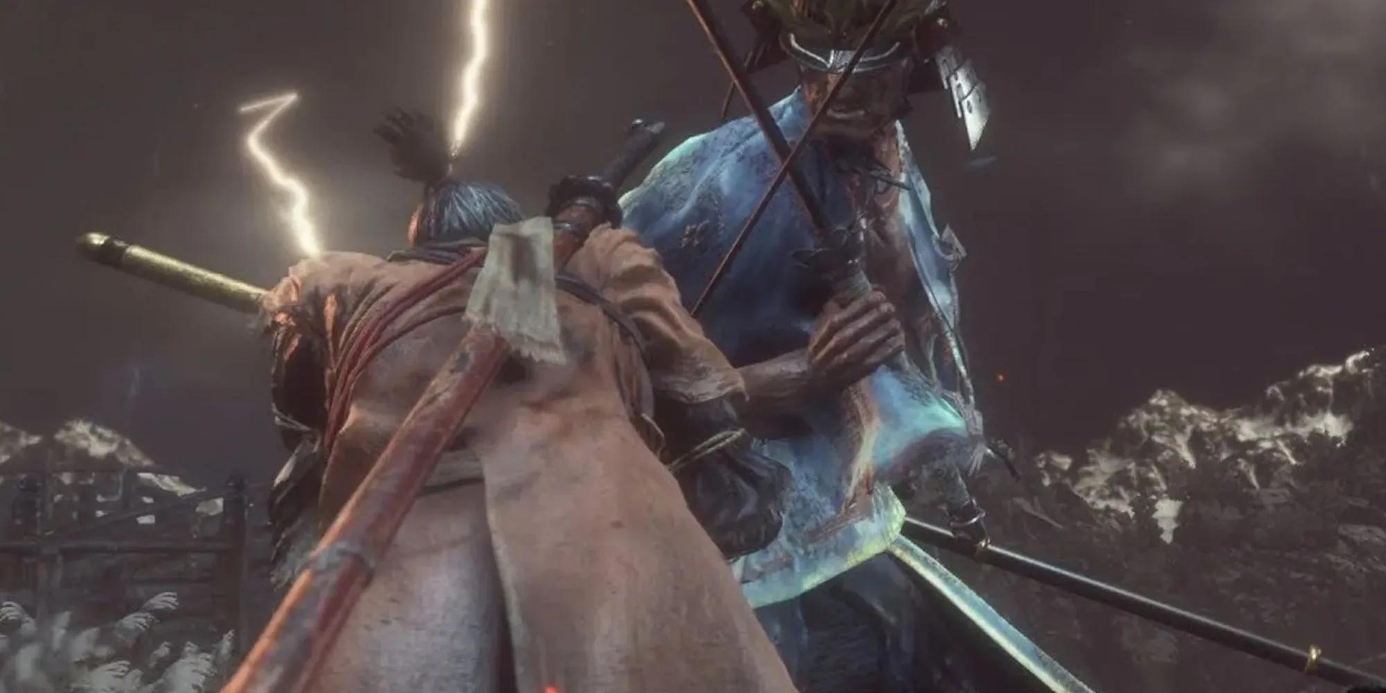 Sekiro đối đầu Isshin Sword Saint trong trận chiến cuối cùng