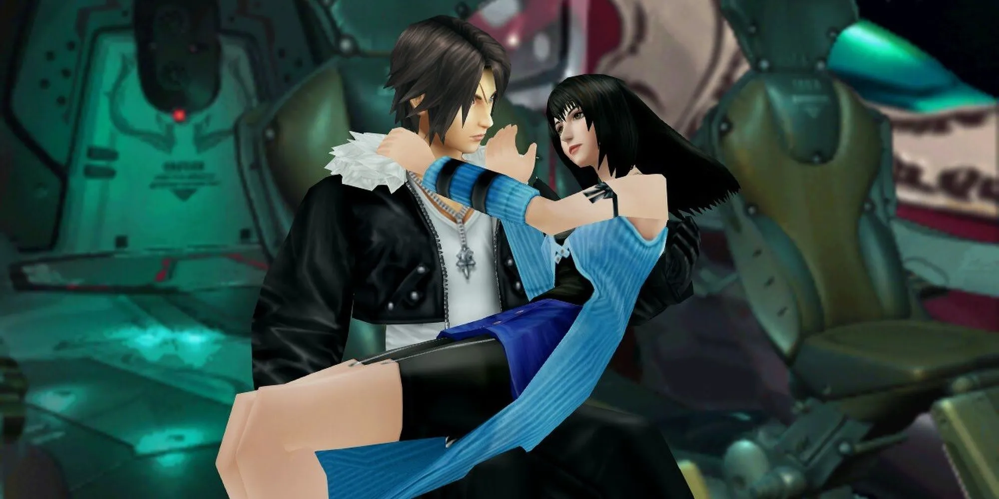 Squall Leonhart và Rinoa Heartilly, cặp đôi huyền thoại của Final Fantasy VIII, nơi bí ẩn về ký ức chờ đợi.
