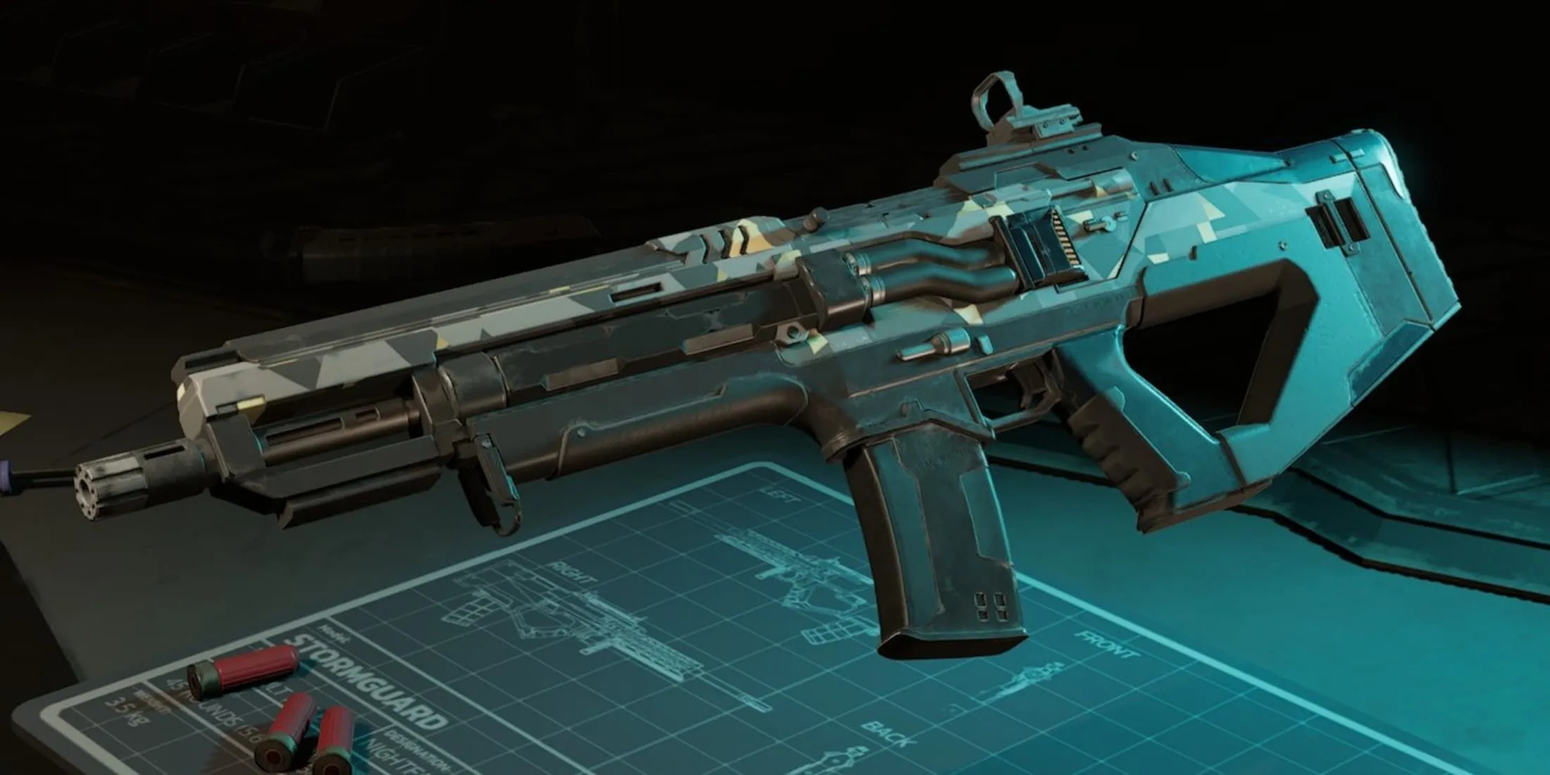 Súng trường tùy chỉnh Wraith trong Killing Floor 3, biểu tượng của sự chuẩn bị cho mọi cuộc chiến.