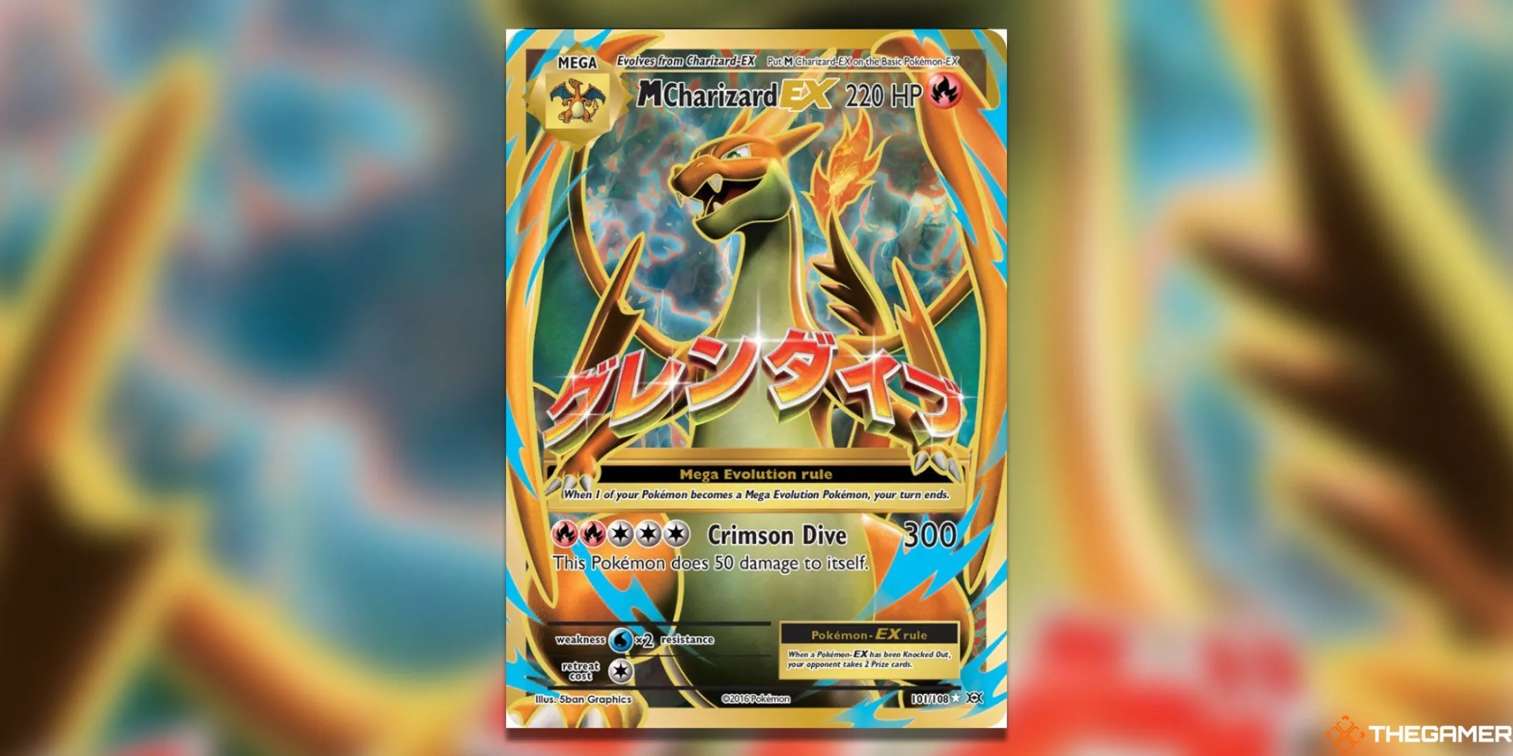 Thẻ bài Mega Charizard mạnh mẽ trong set XY Evolutions, một viên ngọc quý của Pokemon TCG.