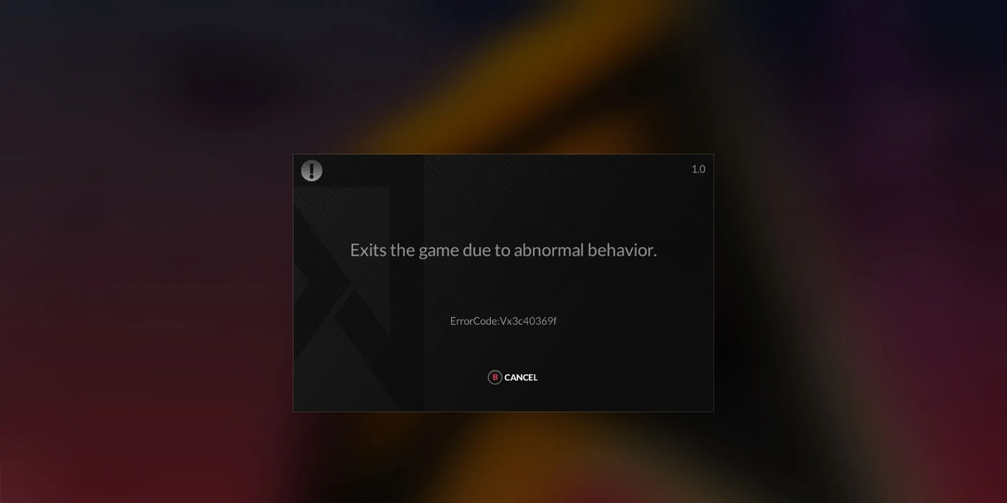 Thông báo từ hệ thống chống gian lận (anti-cheat) của game DJMAX Respect V, minh họa sự hiện diện của DRM và anti-cheat trên PC.