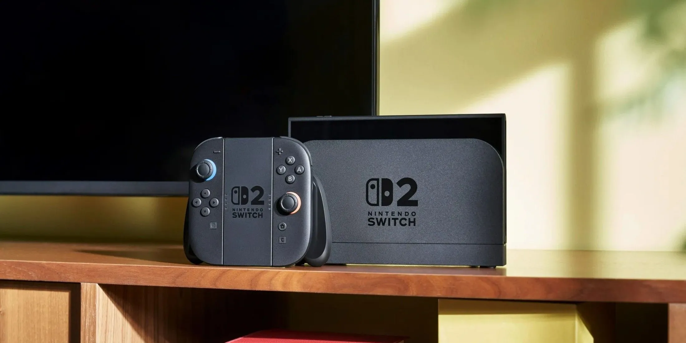 Chiếc Nintendo Switch 2 đang được trưng bày, biểu tượng cho khả năng chơi game di động linh hoạt và mạnh mẽ