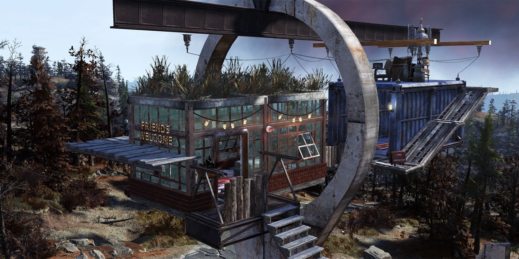 Fallout 76 thay đổi lớn hệ thống xây dựng căn cứ CAMP với chế độ đặt vật phẩm tự do