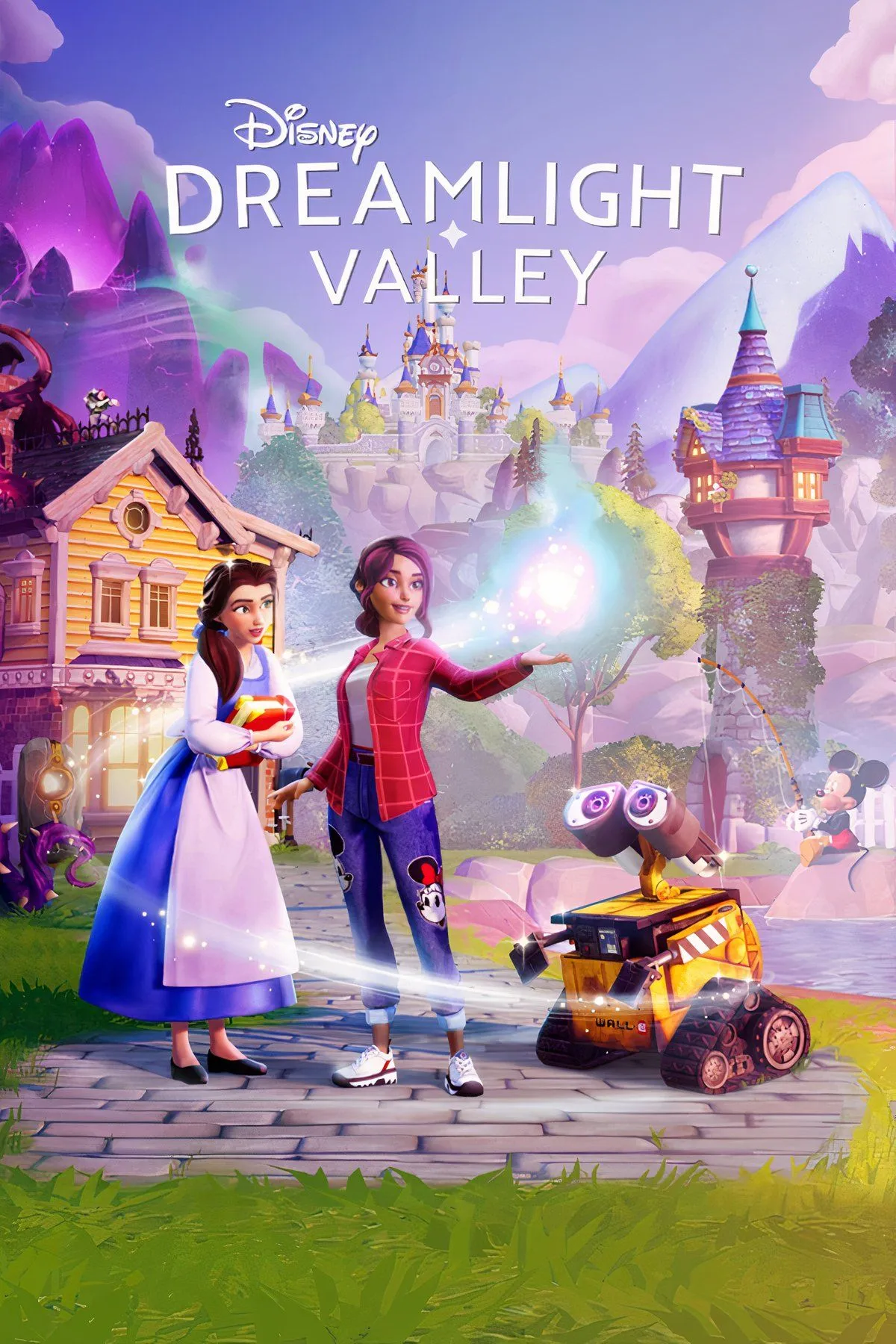 Nữ game thủ và Mickey Mouse cùng khám phá thế giới phép thuật đầy màu sắc của Disney Dreamlight Valley